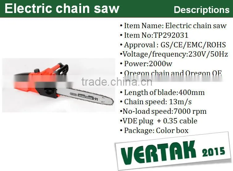 2015 new product electric chain saw,mini chain saw