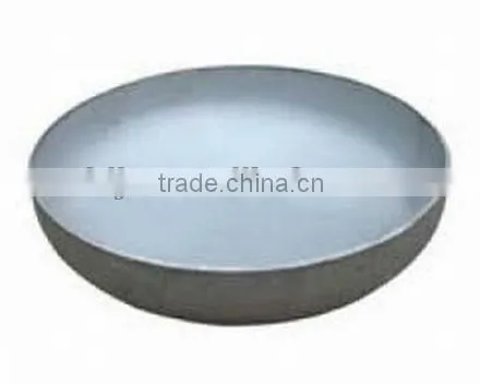 304 Stainless Steel Seamless Pipe Fitting Made in China 2"-42" Cap