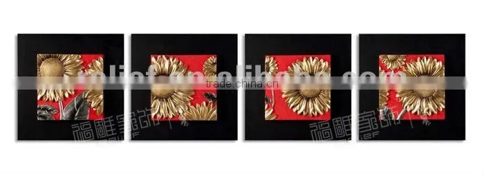 simple decorative abstract art painting