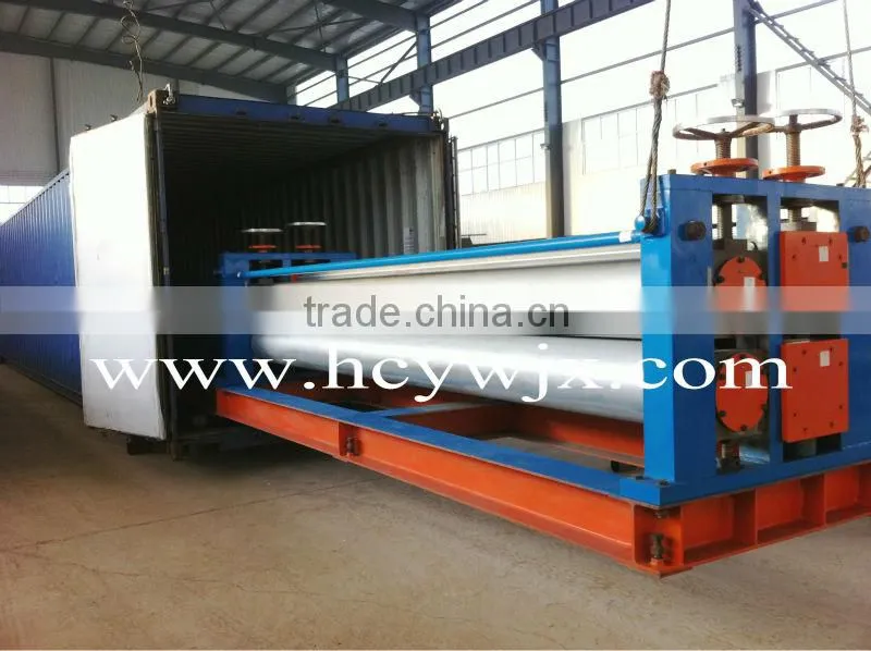 Barrel type corrugated roofing sheet roller machine
