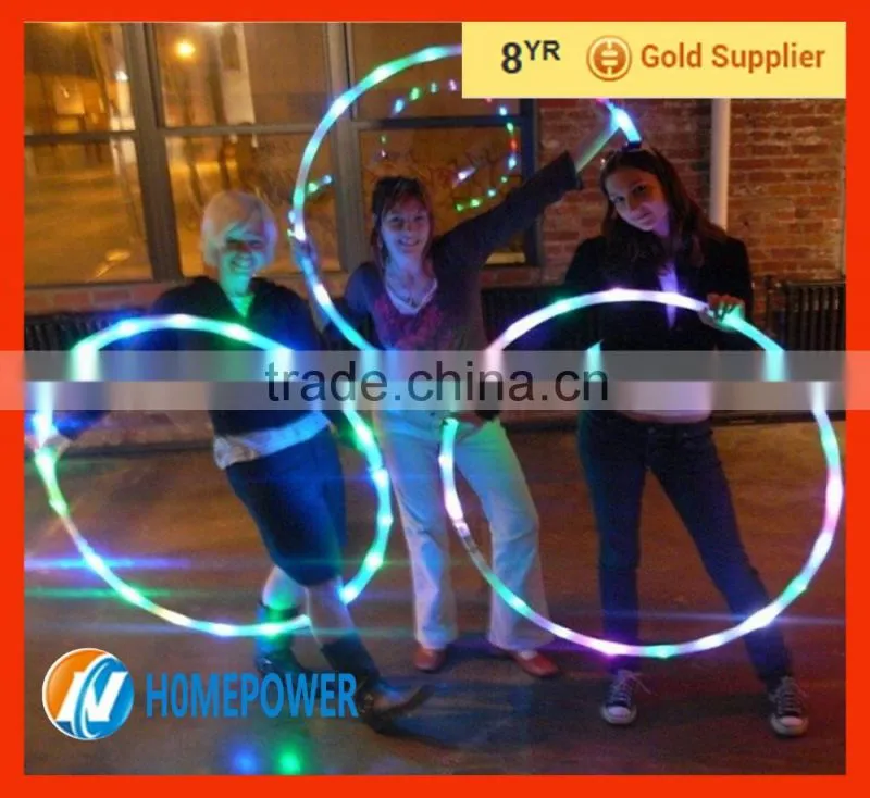 90CM LED Hula Hoop Lights Up Hula Hoops For Health,Gymnastics ring fitness