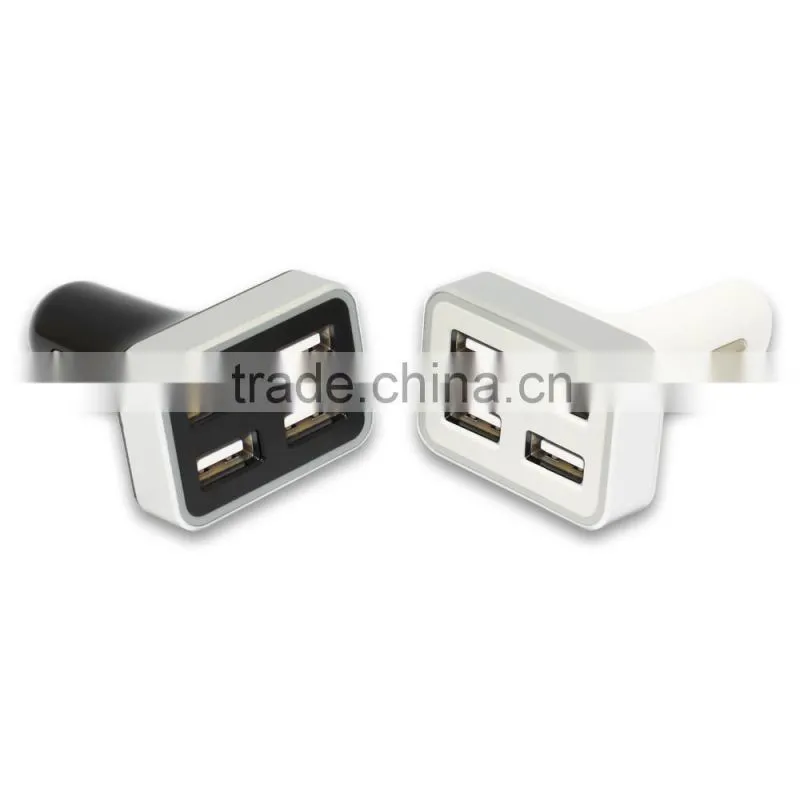 Quick charger USB Car Charger 4 Ports Quick charger Car-charger Adapter Socket 5 V 6.2A 5.8A Car Styling USB Charger