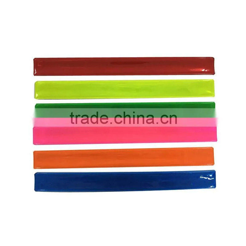 EN71 6P reflective slap band/ slap wrap