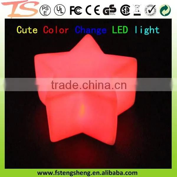 Popular Star Shape color Changing LED Light Kid Mood LED Night Light Sullpy