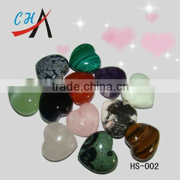 Gemtone heart shape Button for Garment/Jeans