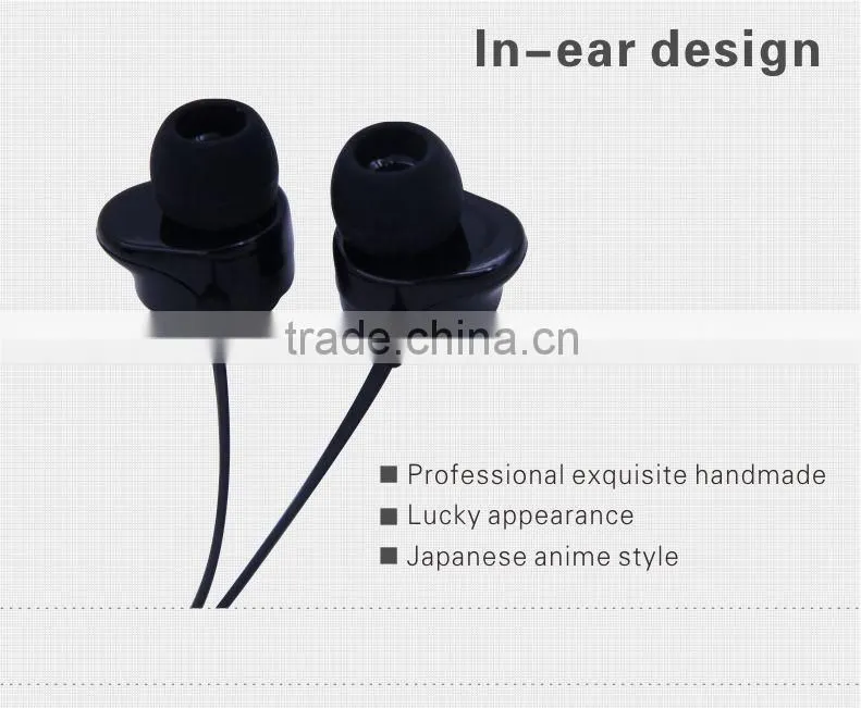 At a sale new design retractable patent desigh cheap earphone without mic