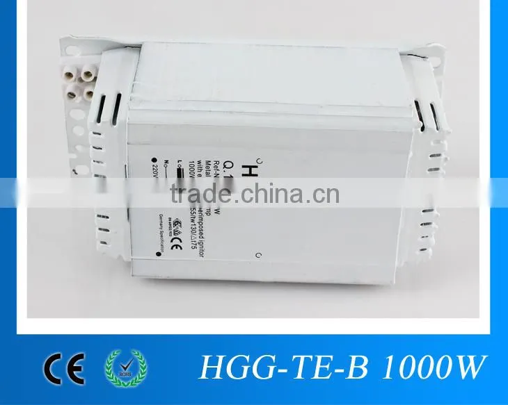 1000w magnetic hid ballast for metal halide lamps