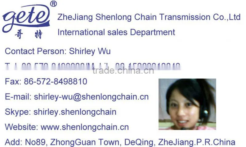 C2052 GK1- conveyor chain with special extended pin on the middle hole-nickel plated