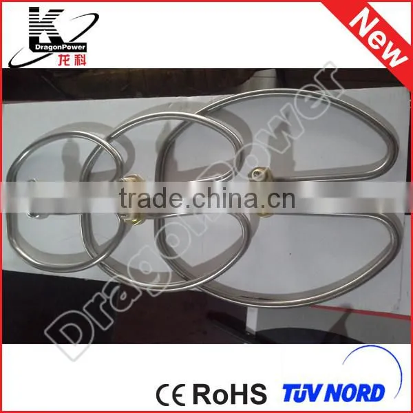 36V 1200W DC Immersed Solar Heater Water Heating Element with 1 1/4"BSP Brass Thread Tubular Heater for Solar Panel