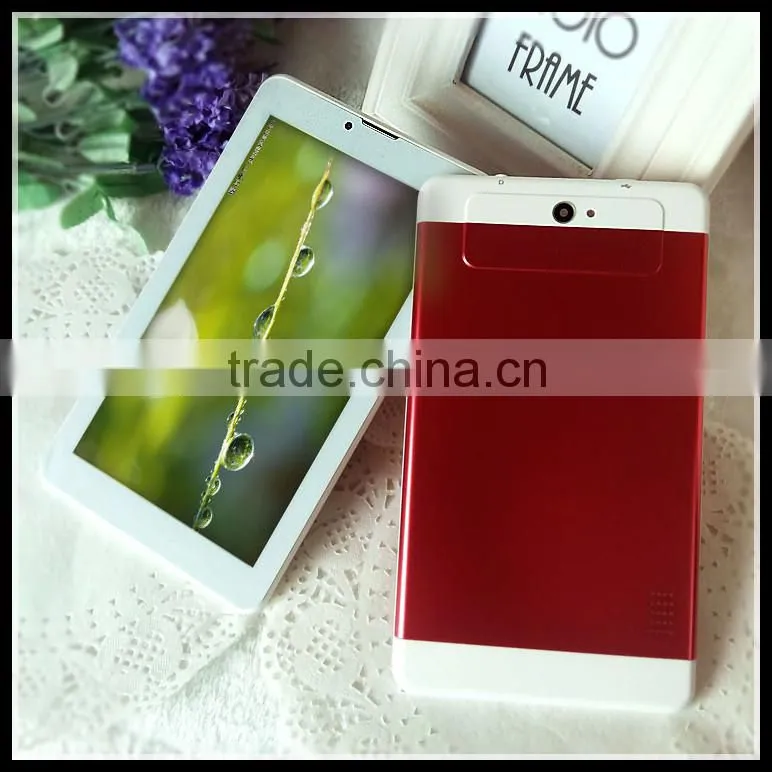 7 Inch Dual Core 3G Calling Dual Sims Android Tablet computer ultrathin with Metal shell wifi and Bluetooth
