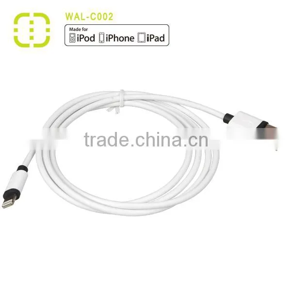 walnut brand OEM ODM mfi usb cable for apple mobile phones