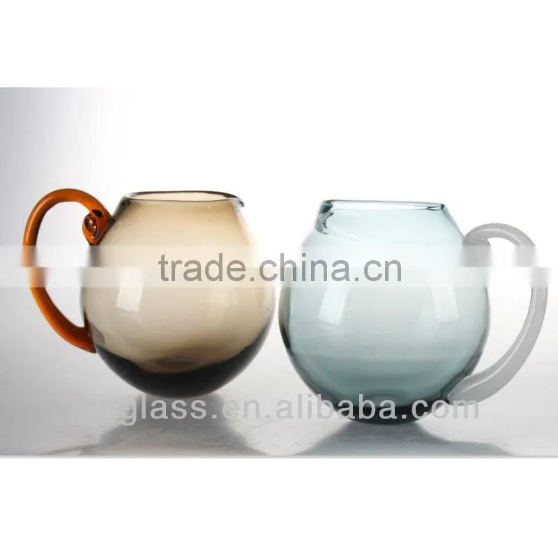 Colored Handmade Glass Centerpieces