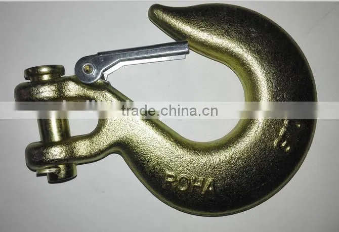 China Supplier Alloy steel clevis hooks