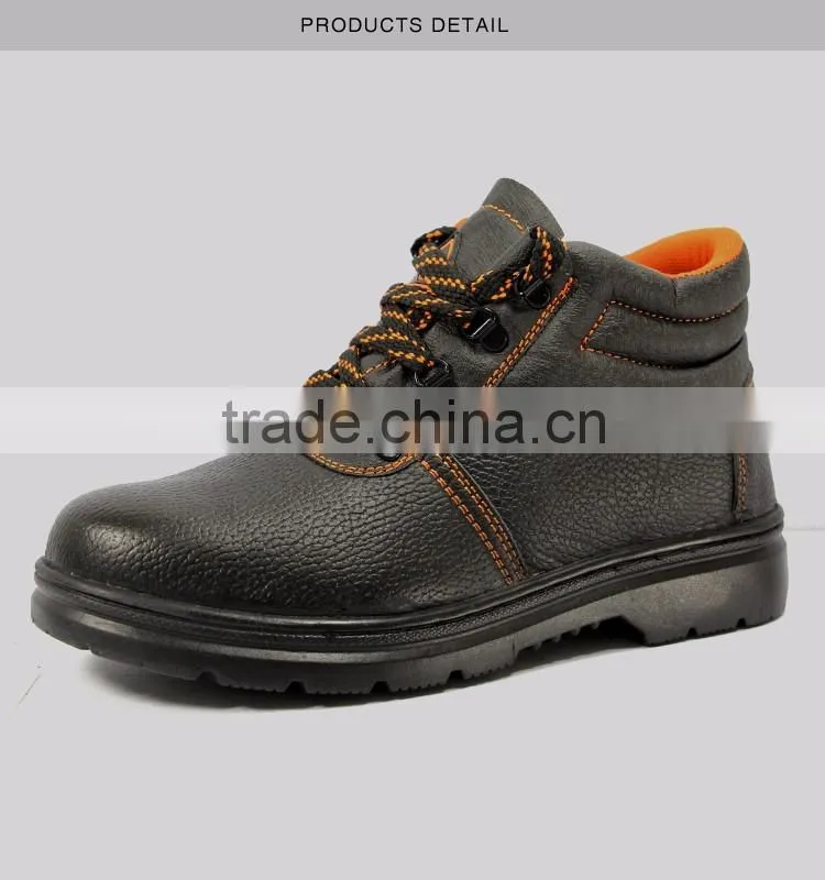 China Factory New Fashion steel toe men no laces shoe