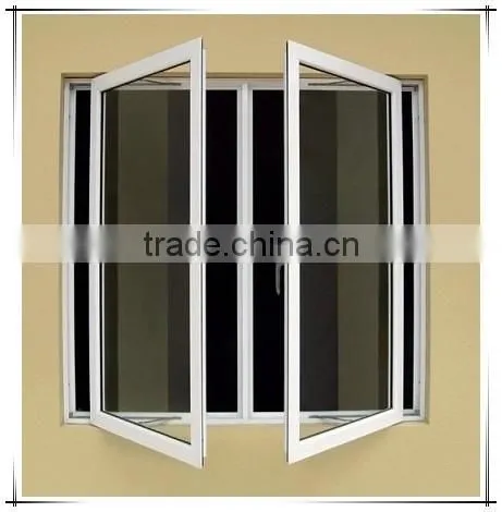 French casement window lock with handle