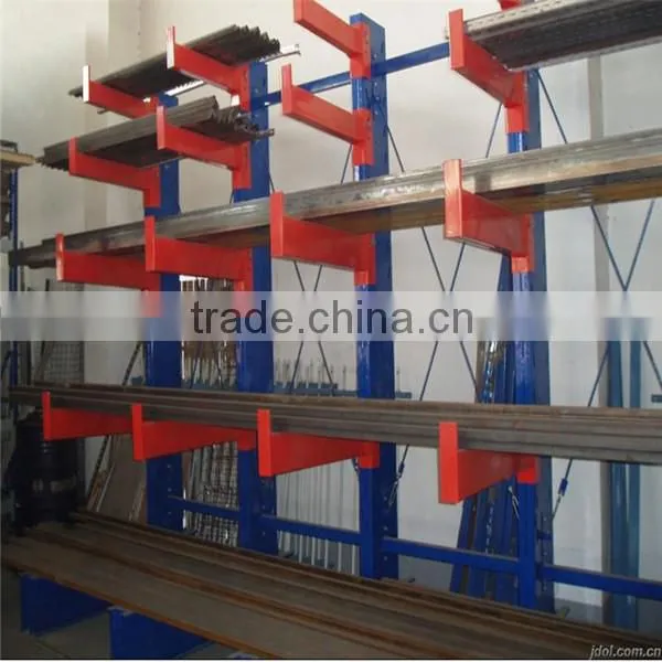 Warehouse Storage single armed Steel Cantilever Racking