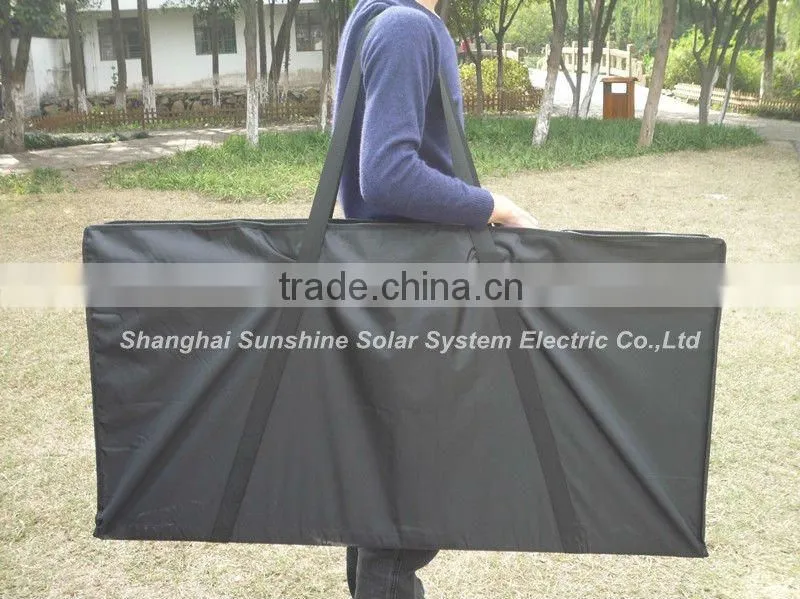 120w 12v/18v portable solar panel/folding solar kit