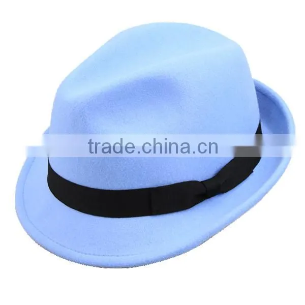 Wool felt trilby hat Children Hats