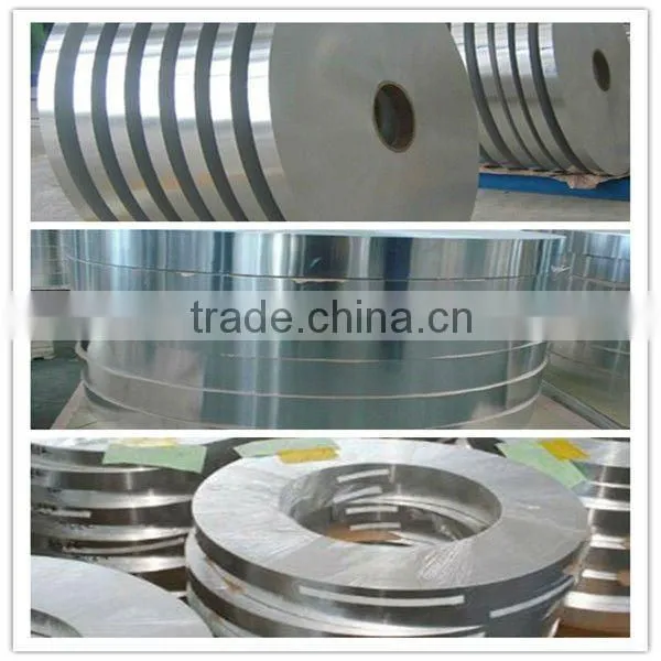 Aluminum Strip with rounded edges for building material construction