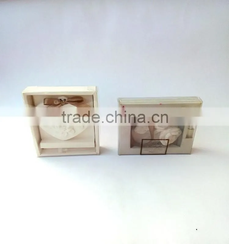 Decorative Aroma White Ceramic Rose Flower Perfume