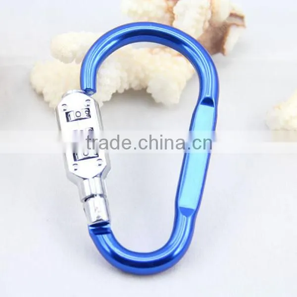 High Security 3 digits Colorful hook combination lock