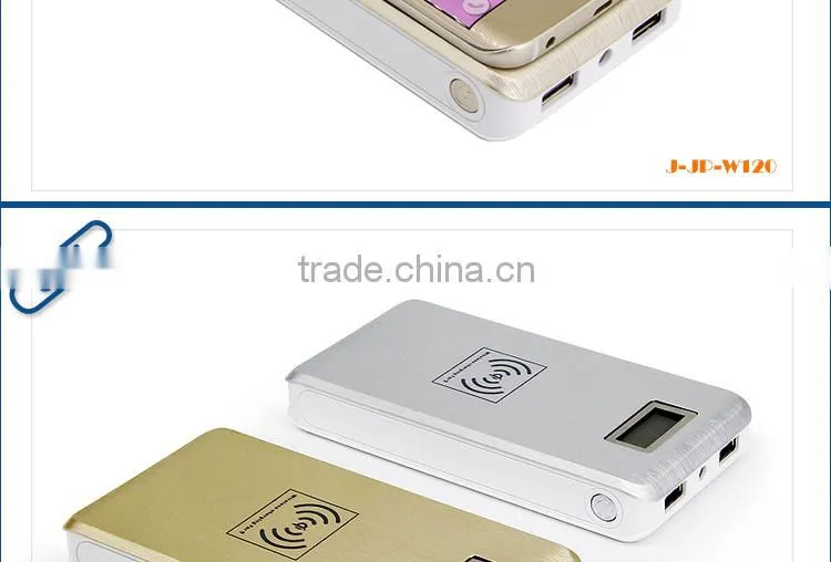 QI Wireless Charger Power Bank 3.7V 12000mAh for LG Nexus 5 6 Nexus 7 II