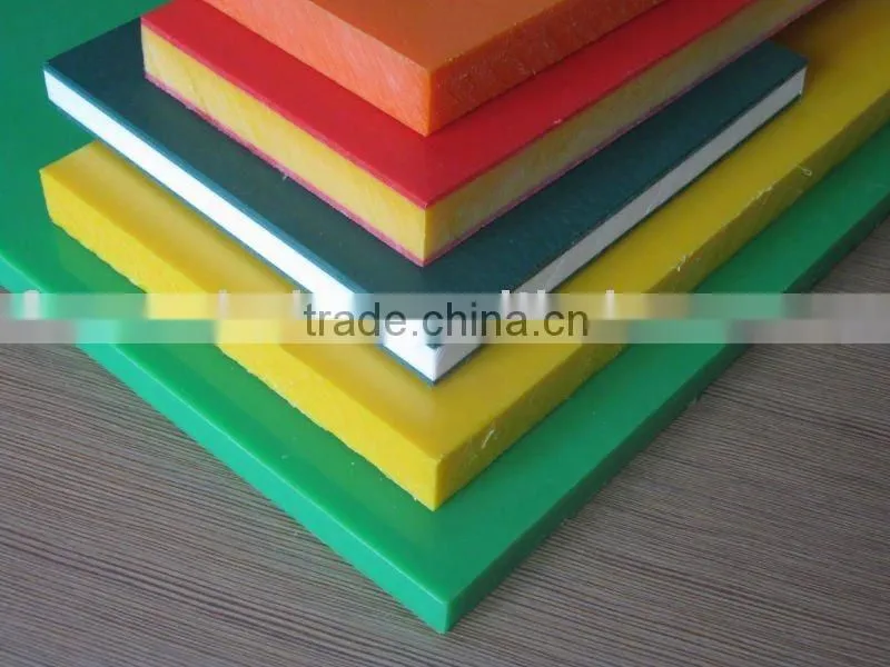 Color core hdpe sheet