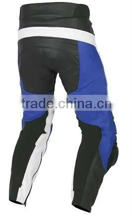 Mens Professional Leather Motorbike Racing Pant