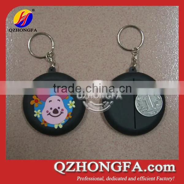 Metal Drawstring Ring Silicone Mini Coin Bag
