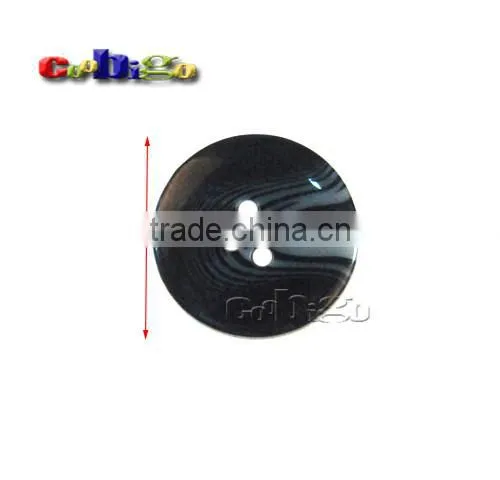 22.4mm(36L) Fashion Resin Grain Classical Buttons 4 Holes Sewing Craft DIY Accessories For Bag Garment #FLN007-22.4B