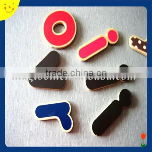 custom dinosaur shape wooden magnetic puzzle