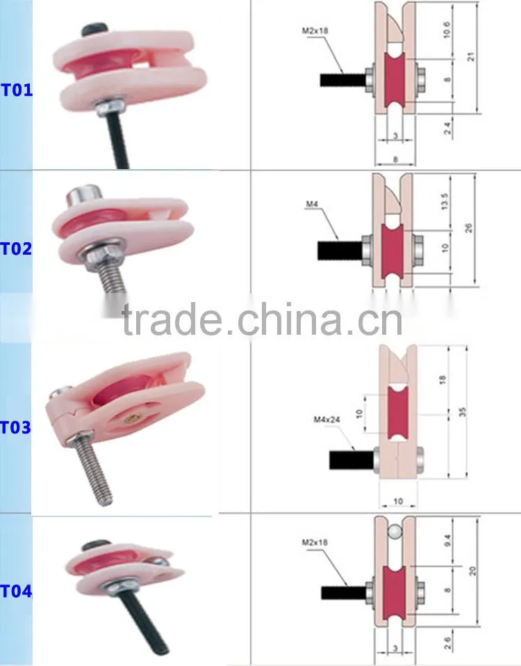 Tensioner roller (ceramic pulley ) tensoner pulley