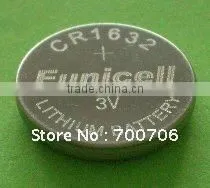 CR1632 CR1620 coin with pins/solder tabs Data acquisition system battery