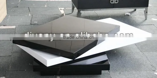 Modern wood coffee table (T-54B)