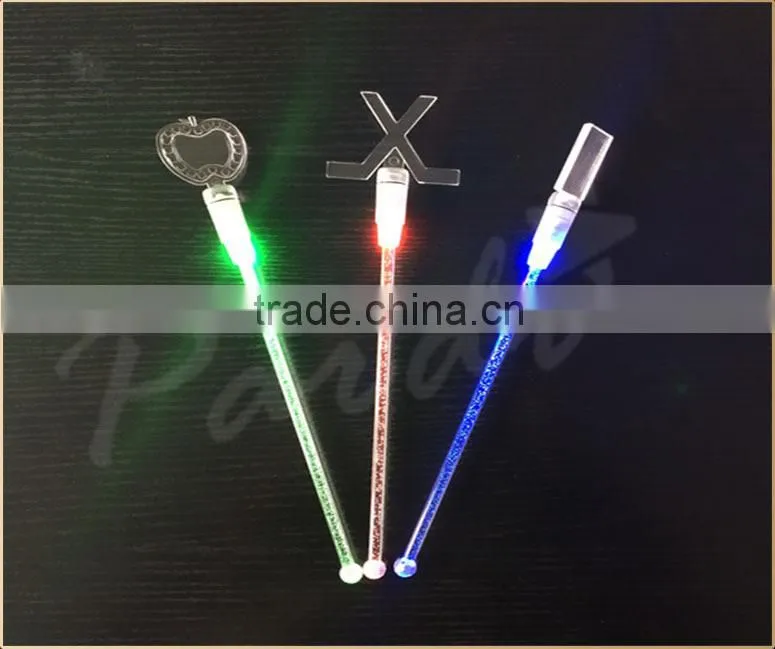 2015 Cocktail led twist on light up swizzle stirrers