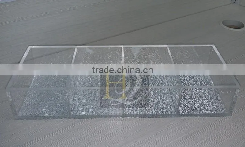 Acrylic tray with insert, acrylic tray acrylic bracelet jeweley display tray