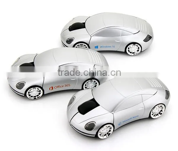 wheeled scroll vehicle shaped wireless mouse