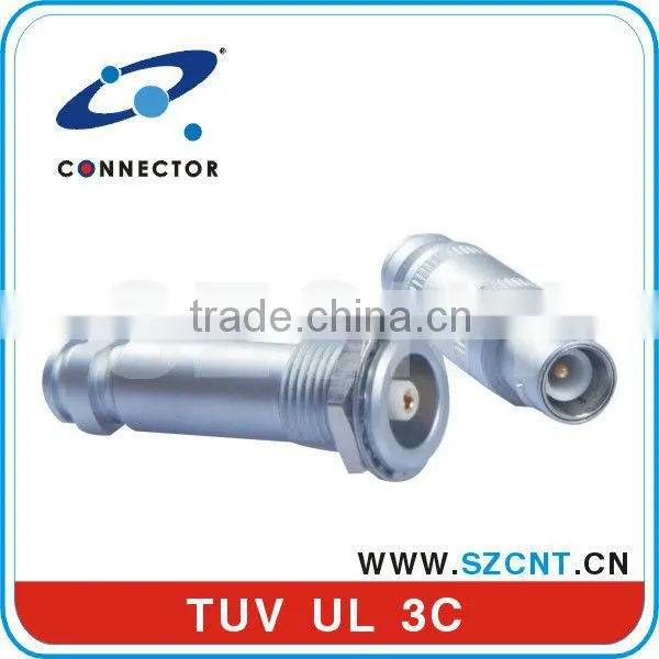 metal male and female electrical connector