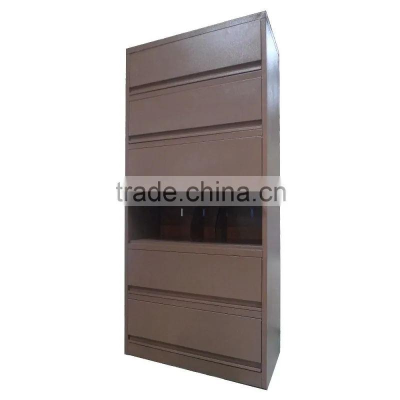 rolling 6 layer tier Flipper door cabinet