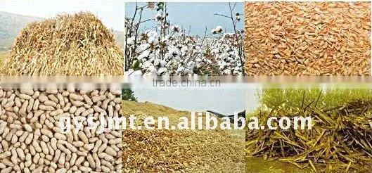 Alfalfa particle pellet machine