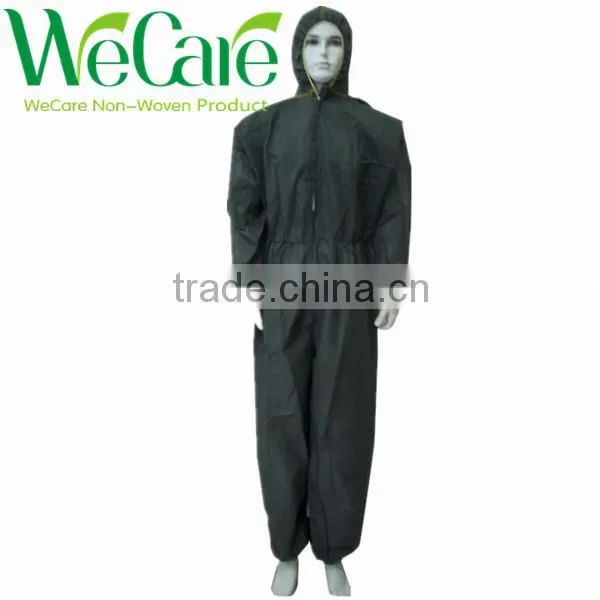 Safety Protective Nonwoven Disposable Ebola Protective Suit Coverall Overall