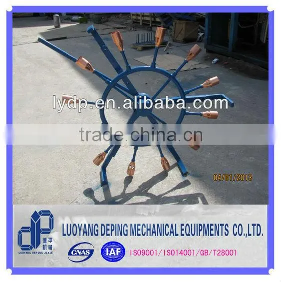 internal pneumatic pipe heater in pipe preheating