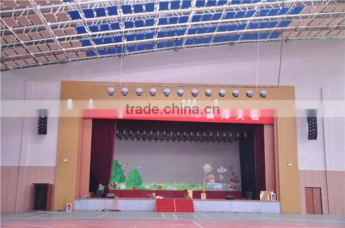 Gym interior ceiling acoustic sound absorber