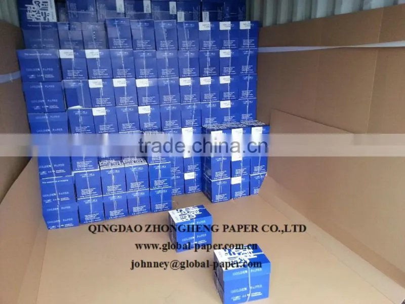 A4 size(210*297mm) Super White color copy paper-Top quality and best price
