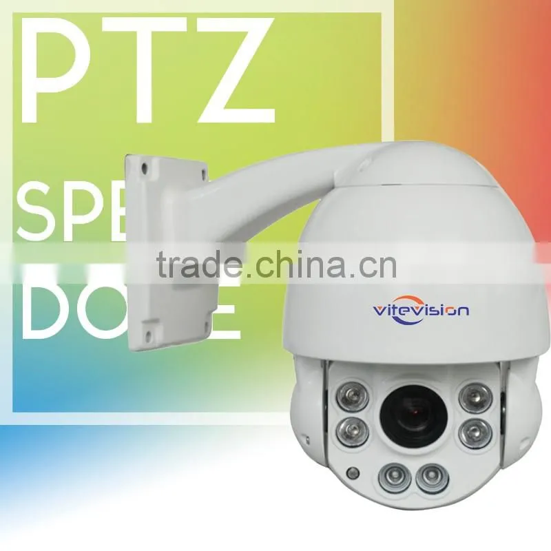 Vitevision waterproof 10x mini high speed PTZ dome camera of 360 degree cctv camera