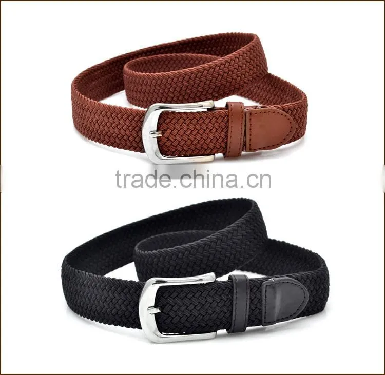jeans cotton belt,elastic belts for jeans,braided elastic belt
