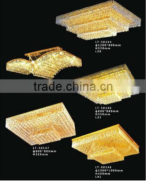 High power Crystal led suspended ceiling light