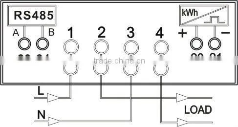 Single Phase prepaid energy meter