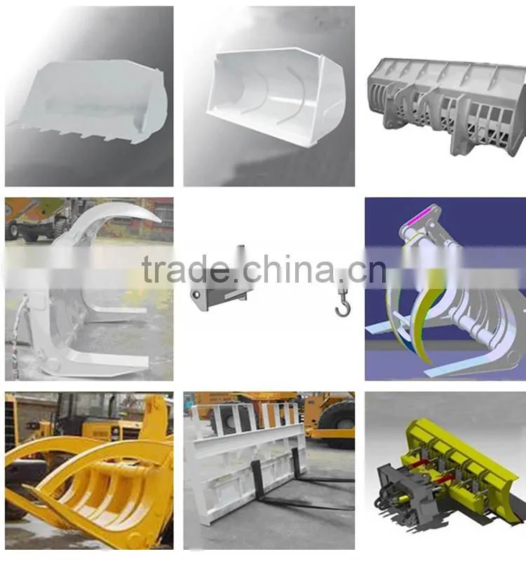 China Long Arm 3 Ton Front-end Loader