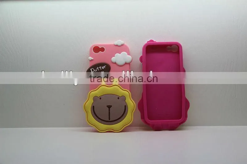 3D Animal Silicone Mobile Cell Phone Cases Accessories